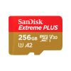 Карта пам'яті SanDisk 256GB microSD class 10 V30 Extreme PLUS (SDSQXBD-256G-GN6MA) - Зображення 1