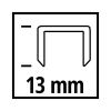 Скоби для будівельного степлера Einhell 5.7х13мм, 3000шт. (4137850) - Зображення 2