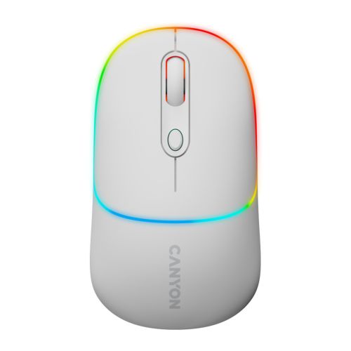 Мишка Canyon MW-22 Dual Band RGB Wireless Snow White (CNS-CMSW22SW)