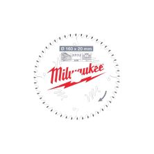 Диск пильный Milwaukee пильный PFTE 160х20х2,2мм, 48 зуб. (4932471291)