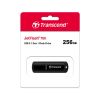 USB флеш накопитель Transcend 256GB JetFlash 700 Black USB 3.1 (TS256GJF700) - Изображение 3