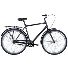 Велосипед Dorozhnik Comfort Male 28 22 ST 2024 Чорний (OPS-D-28-375)