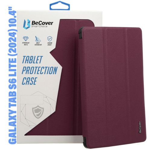 Чохол до планшета BeCover Smart Case Samsung Tab S6 Lite (2024) 10.4 P620/P625/P627 Red Wine (710821)