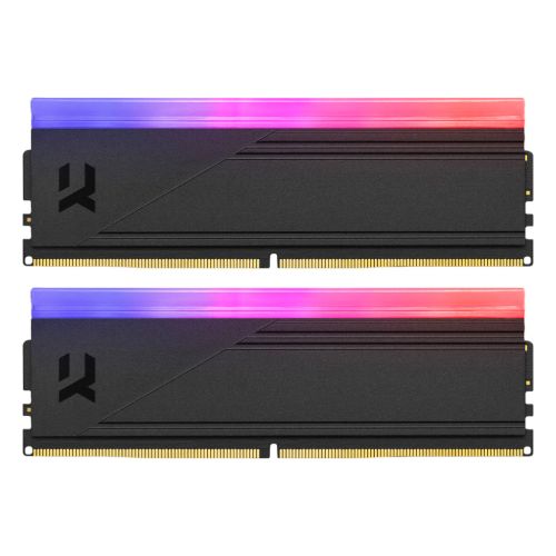 Модуль пам'яті для комп'ютера DDR5 64GB (2x32GB) 6000 MHz IRDM RGB Black Goodram (IRG-60D5L30/64GDC)