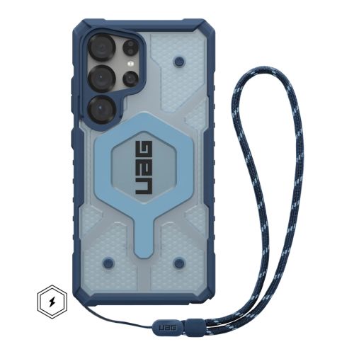 Чехол для мобильного телефона UAG Samsung Galaxy S25 Ultra Pathfinder Clear with Magnet Bundle Blues Lanyard (2144831BV03)