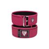 Атлетический пояс RDX RX1 Weight Lifting Belt Pink XS (WBS-RX1P-XS) - Изображение 1