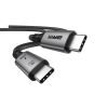 Дата кабель USB-C to USB-C 1.0m USB4 40Gbps 240W 8K60Hz black Armorstandart (ARM81921) - Зображення 1