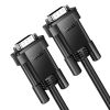 Кабель мультимедійний VGA to VGA 1.0m US11 HD Black HOCO (6942007628204) - Зображення 1