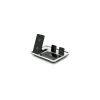 Зарядное устройство Voltronic 4-in-1 Wireless Charging Station Smartphone + Watch + Earbuds black silver (BZ/R-11) - Изображение 2