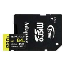 Карта памяти Team 64GB microSDXC class 10 UHS-I U3 V30 A2 Pro+ (TPPMSDX64GIA2V3003) Карта памяти Team 64GB microSDXC class 10 UHS-I U3 V30 A2 Pro+ (TPPMSDX64GIA2V3003)