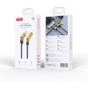 Дата кабель USB 2.0 AM to USB-C + USB 2.0 AM to Lightning 1.0m 60W black XO (NB283_4-in-1_Black) - Зображення 2