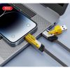 Дата кабель USB 2.0 AM to USB-C + USB 2.0 AM to Lightning 1.0m 60W black XO (NB283_4-in-1_Black) - Зображення 3