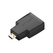 Переходник Micro HDMI M to HDMI F black Ugreen (20106)