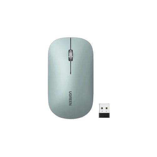 Мышка Ugreen MU001 Portable Wireless Green (90374)