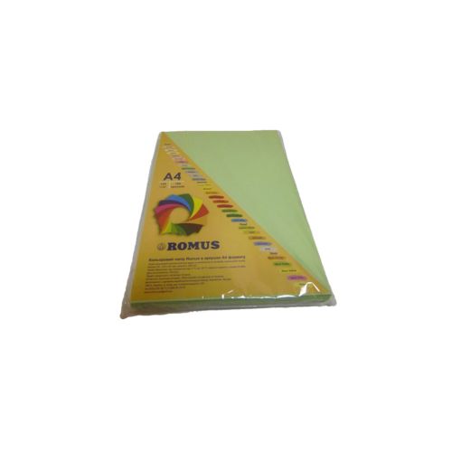 Бумага Romus A4 160 г/м2 100sh Green (R51079)