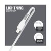 Дата кабель USB 2.0 AM to Lightning 1.2m AL-CBCOLOR-L1WT White ACCLAB (1283126518225) - Зображення 2