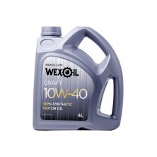 Моторное масло WEXOIL Craft 10w40 4л (WEXOIL_62561)
