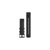 Ремінець до смарт-годинника Garmin fenix 6s 20mm QuickFit Heathered Black Nylon with Black Hardware (010-12875-00) - Зображення 1