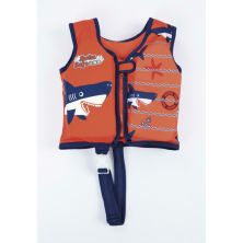 Жилет для купання Aqua Speed Swim Jacket 8387 878-75 помаранчевий Діт 18-30кг (5908217683878)