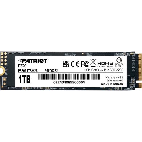 Накопитель SSD M.2 2280 1TB Patriot (P320P1TBM28)