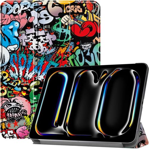 Чохол до планшета BeCover Smart Case Apple iPad Pro 11 M4 2024 Graffiti (711637)