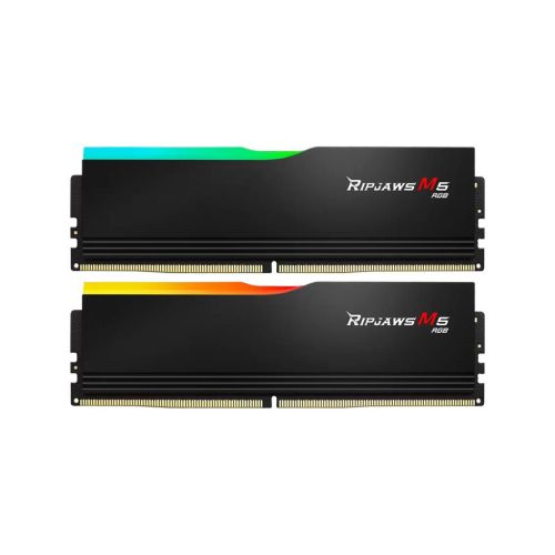 Модуль пам'яті для комп'ютера DDR5 64GB (2x32GB) 6000 MHz Ripjaws M5 RGB Matte Black G.Skill (F5-6000J3238G32GX2-RM5RK)