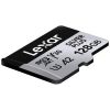 Карта пам'яті Lexar 128GB microSDXC class 10 UHS-I U3 V30 A2 Professional Silver (LMSSIPL128G-BNANG) - Зображення 2