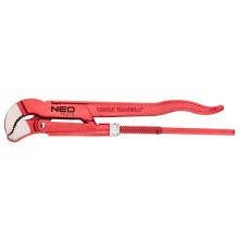 Ключ Neo Tools трубный, 45°, рабочий диапазон 0-26мм, 330мм (02-420)