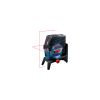 Лазерний нівелір Bosch Professional GCL2-50C+RM2 до 20м, ±0.3мм/м, 4AAx1.5В, IP54, чохол (0.601.066.G00) - Зображення 2