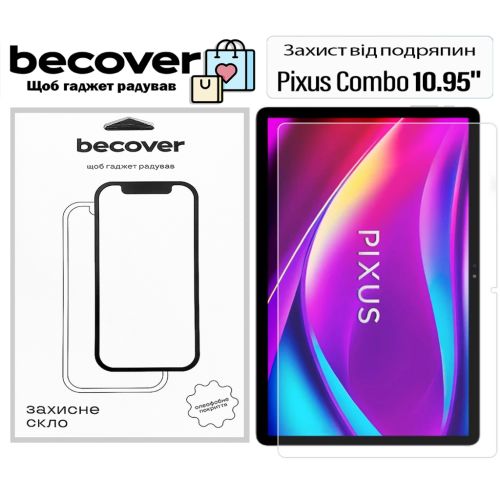 Скло захисне BeCover Pixus Combo 10.95 (713701)