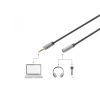 Кабель мультимедійний 3.5mm M to 3.5mm F 3.0m Digitus (DB-510210-030-S) - Зображення 2