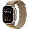 Ремінець до смарт-годинника Apple 49mm Tan Alpine Loop - Medium - Natural Titanium Finish (MXN23ZM/A) - Зображення 1