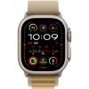 Ремінець до смарт-годинника Apple 49mm Tan Alpine Loop - Medium - Natural Titanium Finish (MXN23ZM/A) - Зображення 2