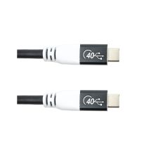 Дата кабель USB-C to USB-C 3.0m PD100W 40Gbps San Guan (CA914135)