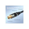 Кабель мультимедійний Optical Toslink 1.5m 5.1ch gray Vention (BAVHG) - Зображення 1