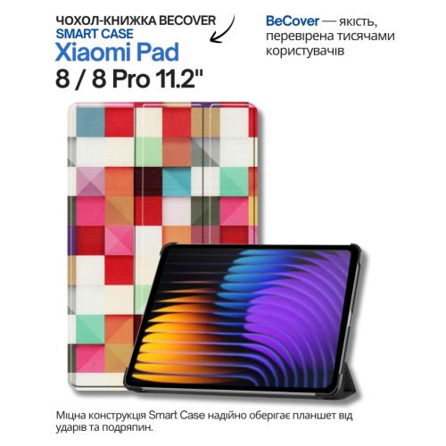 Чохол до планшета BeCover Smart Case Xiaomi Pad 8 / 8 Pro 11.2 Square (714596)