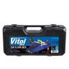 Домкрат Vitol DP-20009K, підкатний, гідравлічний, 2т, min 135мм, max 335мм, валіза (DP-20009K) - Зображення 3