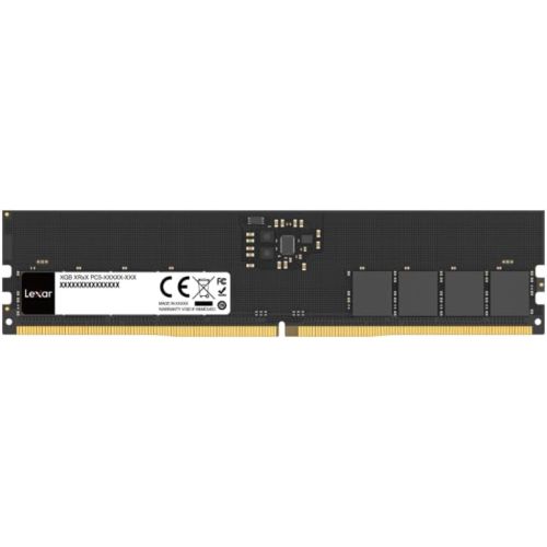 Модуль пам'яті для комп'ютера DDR5 8GB 5600 MHz Black Lexar (LD5U08G56C46ST-BGS)