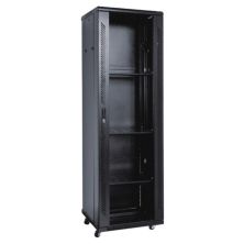 Шкаф напольный Kingda 27U 19 600x1000 RAL9004 (KD-002-6027)