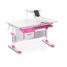 Парта Evo-kids (стол+ящик+надстройка) Pink (Evo-40 PN)