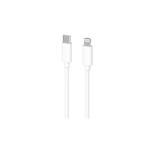 Дата кабель USB-C to Lightning 1.0m Glow white 2E (2E-CCCL-WH)
