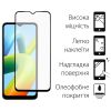 Скло захисне Dengos Full Glue Xiaomi Redmi A1 black frame (TGFG-232) - Зображення 1