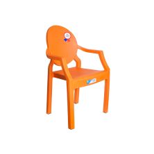 Крісло садове Irak Plastik дитяче бешкетник помаранчеве (4586)