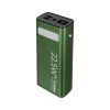 Батарея универсальная Gelius Lightstone GP-PB300 30000mAh QC+PD (22.5W) Green (00000090465) - Изображение 1