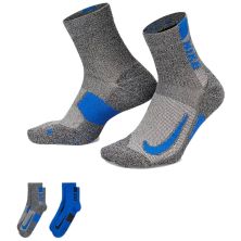 Шкарпетки Nike U NK MLTPLIER ANKLE 2PR - 144 SX7556-937 38-42 2 пари Сірий/Синій (196153841284)