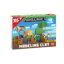 Пластилин Yes Minecraft 18 цветов 360 г (540678)