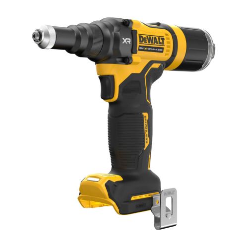 Заклепувальник DeWALT 18 В XR Li-Ion, 10 kN, d.закл.=2.4-4.8 мм (без АКБ та ЗП) (DCF403NT)