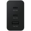 Зарядное устройство Samsung 2xUSB-С 65W PD PPS/USB-A Black (EP-T6530NBEGEU) - Изображение 2