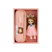 Пенал Cool For School Набор с куклой Розовый (CF6862-pink)