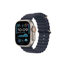 Смарт-часы Apple Watch Ultra 2 2024 GPS + Cellular 49mm Natural Titanium Case with Navy Ocean Band (MX4D3UL/A)